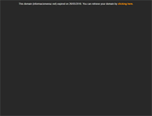 Tablet Screenshot of informacionveraz.net